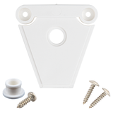 Cooler latches (white) - 1 latch, post and screws for most Igloo coolers