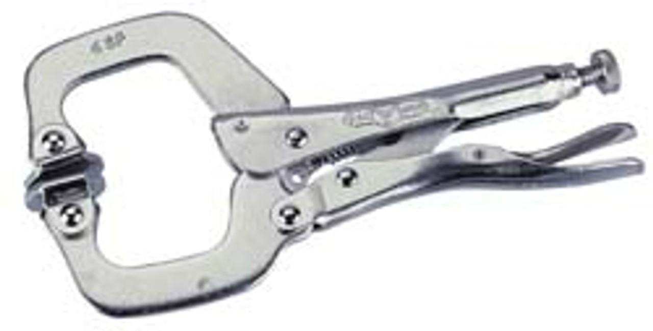 Vise-Grip The Original Locking C-Clamp with Swivel Pads, 11