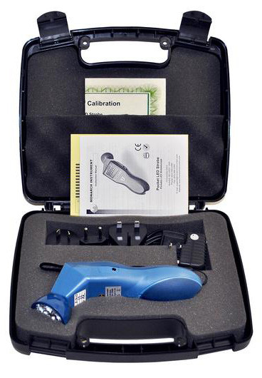 Monarch PLS Pocket LED Stroboscope Kit - 6235-011 - Light Tool Supply