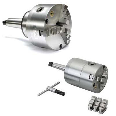 Bison 3-Jaw Self-Centering Chuck with MT Shanks - 7-860-0300 - Light Tool  Supply
