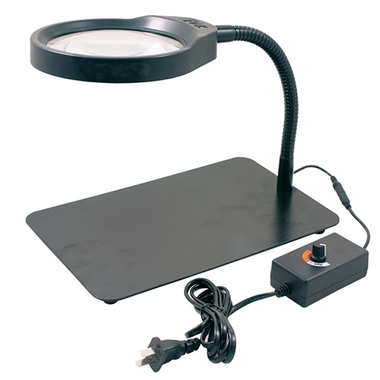 Precise 8X LED Light Desktop Magnifier - 8070-0001 - Light Tool Supply