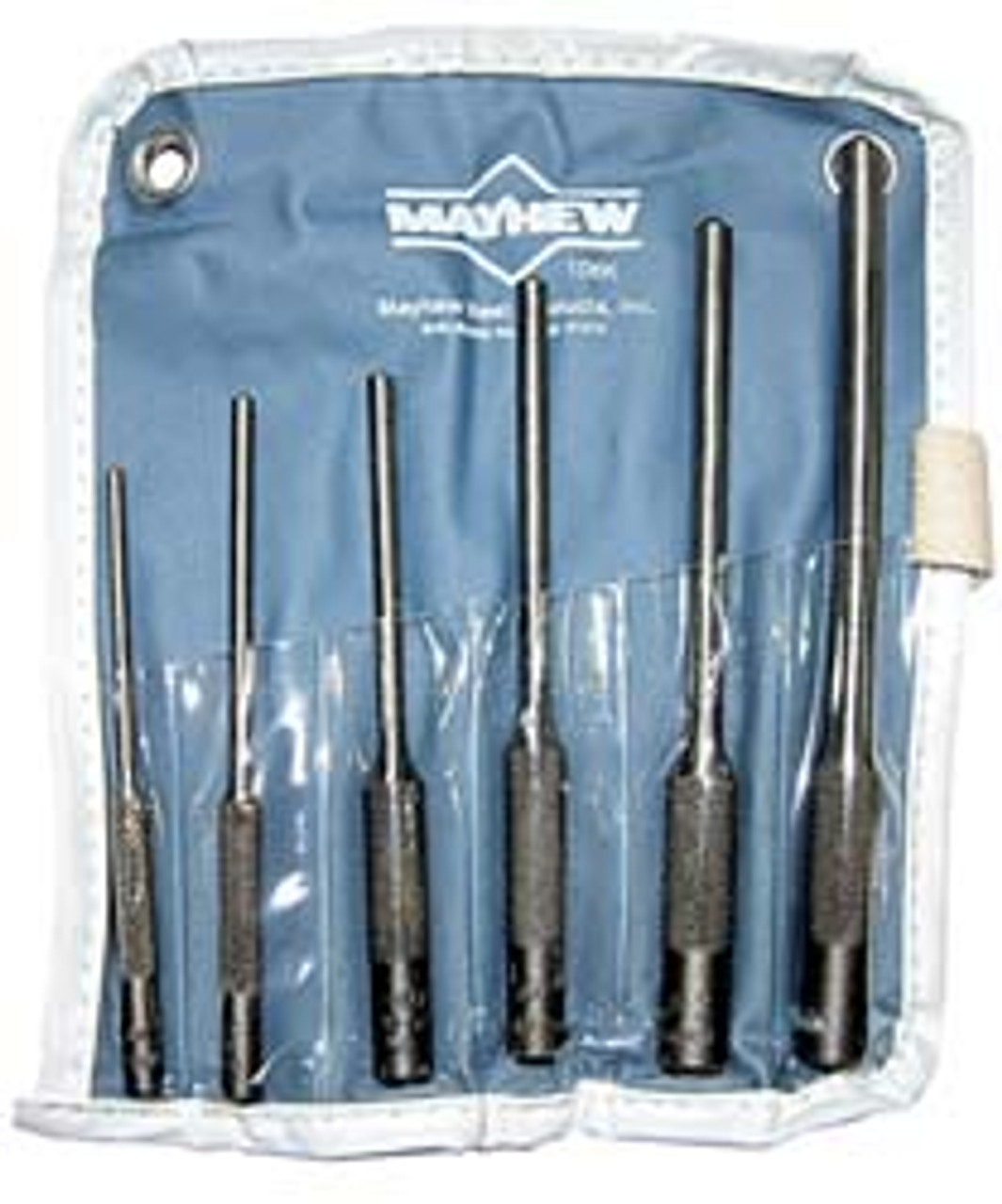 pine　12個 MAYHEW Roll Pin Punches 12 Pc Set - 92-465-4 - Light Tool Supply