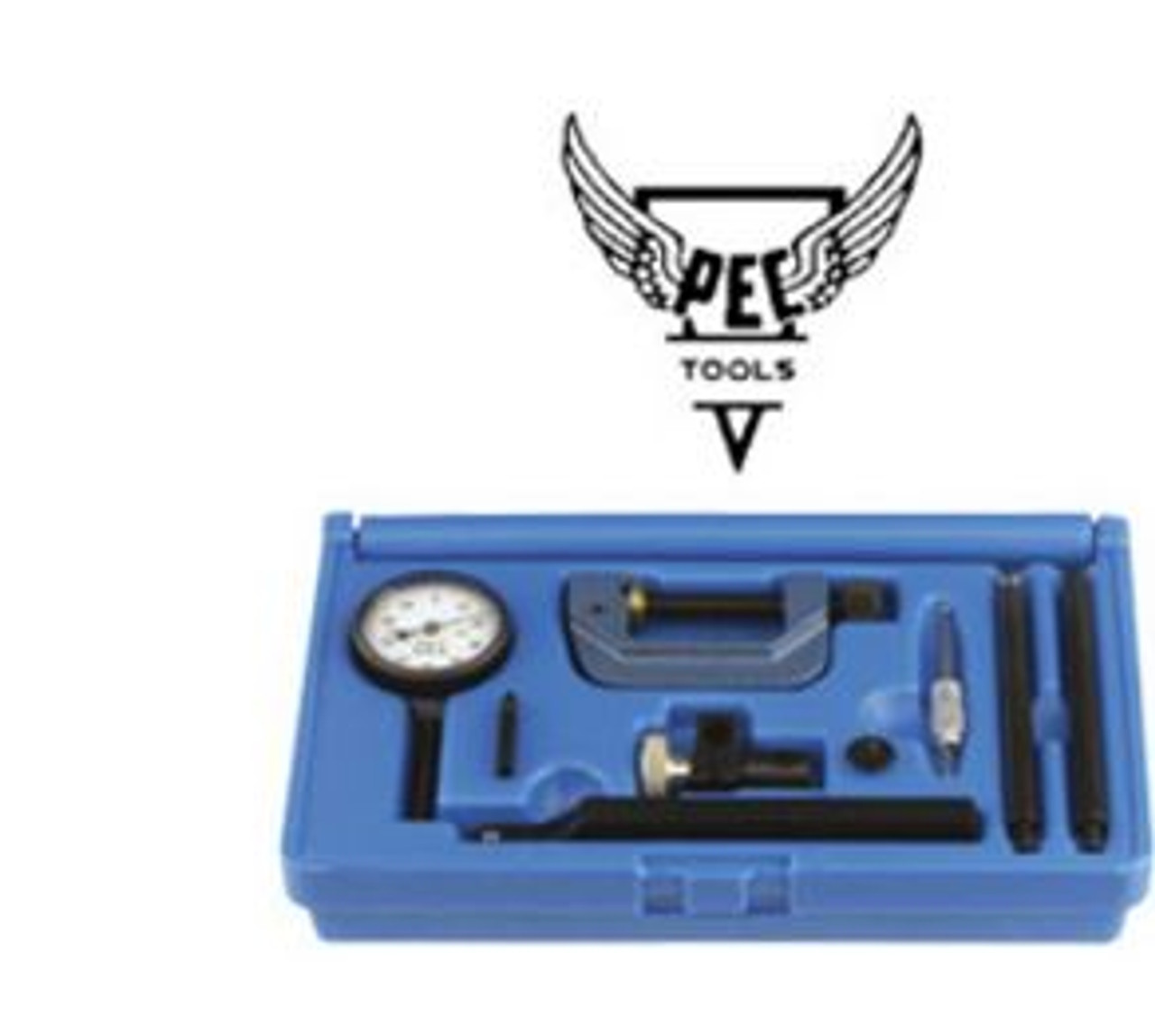PEC Back Plunger Dial Indicator Set P135K Light Tool Supply
