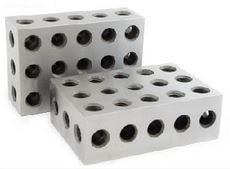 Precision 246 Blocks Set Matched Pair Of 2-4-6 Blocks – 2x4x6 Inch, 23 Holes, Hardened Steel, .0002 Tolerance Machinist Blocks - Foto 8