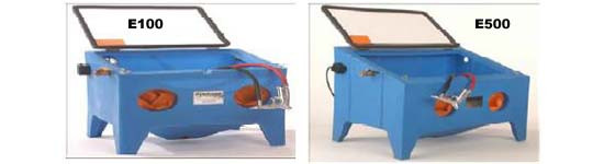 Cyclone Benchtop Blast Cabinets - Light Tool Supply