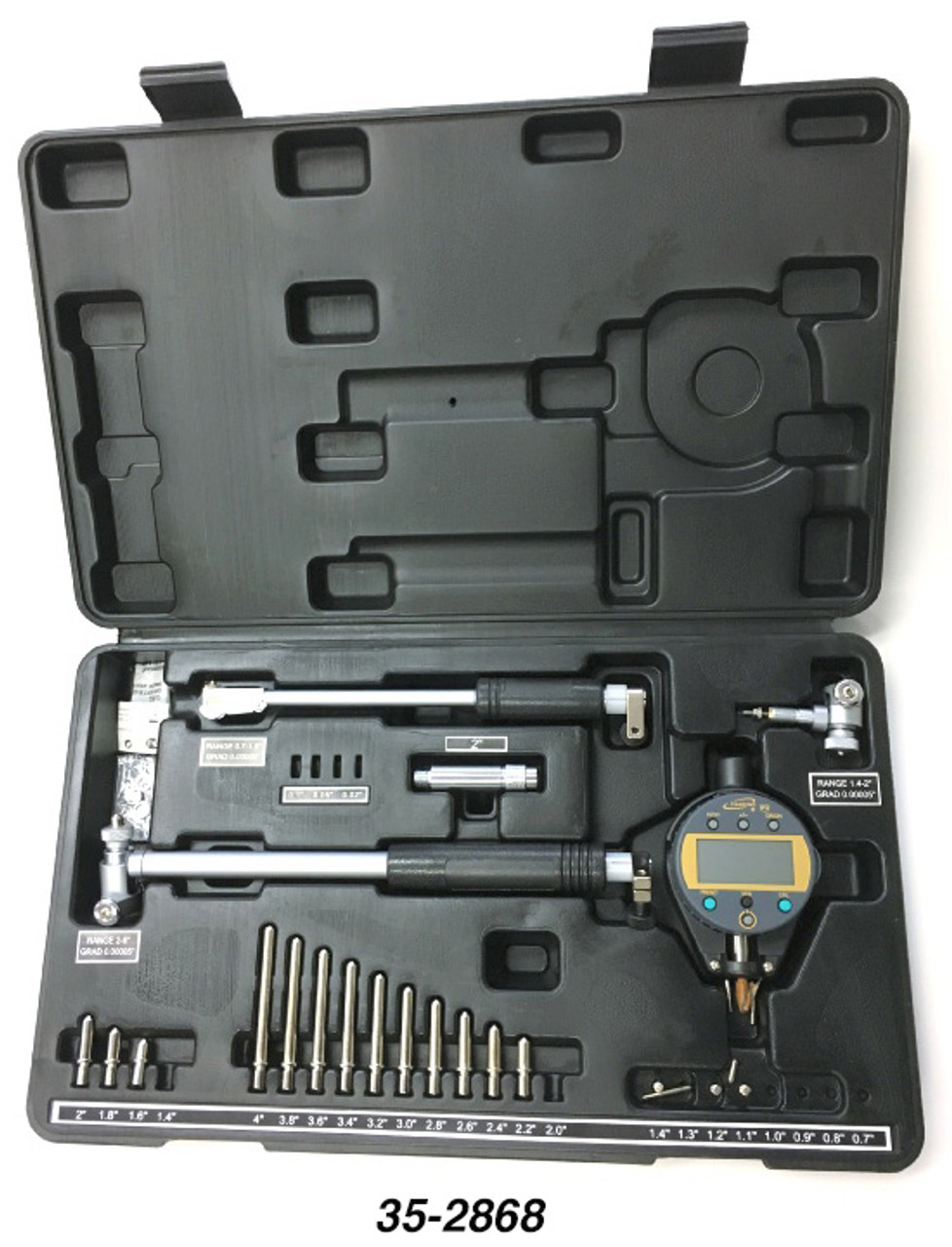 iGaging Extended Range Bore Gauge Sets Digital & Dial Indicators