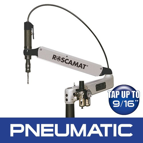 Roscamat Series 200 Pneumatic Tapping Arms Light Tool Supply Roscamat Series 200 Pneumatic Tapping Arms Light Tool Supply