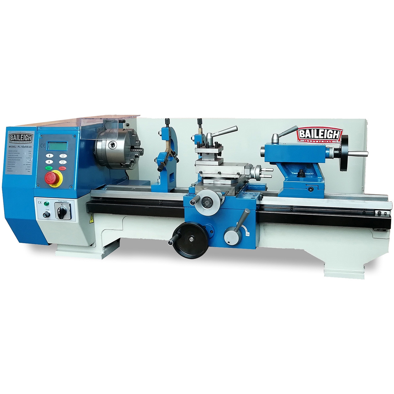Baileigh PL-1022VS-V2 Variable Speed Bench Top Lathe - BA9-1228215