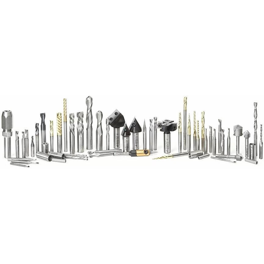 Cnc Router Bit Collection R32 Baileigh BICNC-AMS-CNC-58 58 Piece Master CNC Router Bit Collection ...