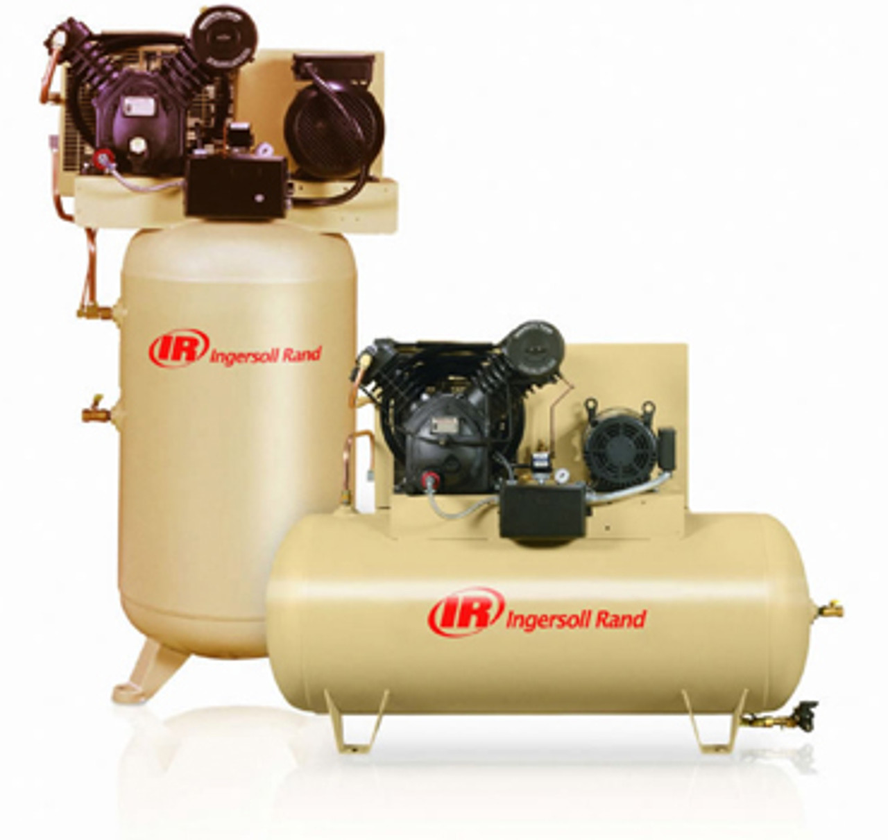 Ingersoll Rand 15TE Two-Stage Piston Air Compressor, Two Stage Piston Air  Compressors