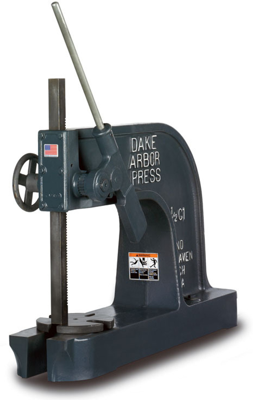 Dake Arbor Press, Compound Leverage, 15-ton Floor Type - 903008