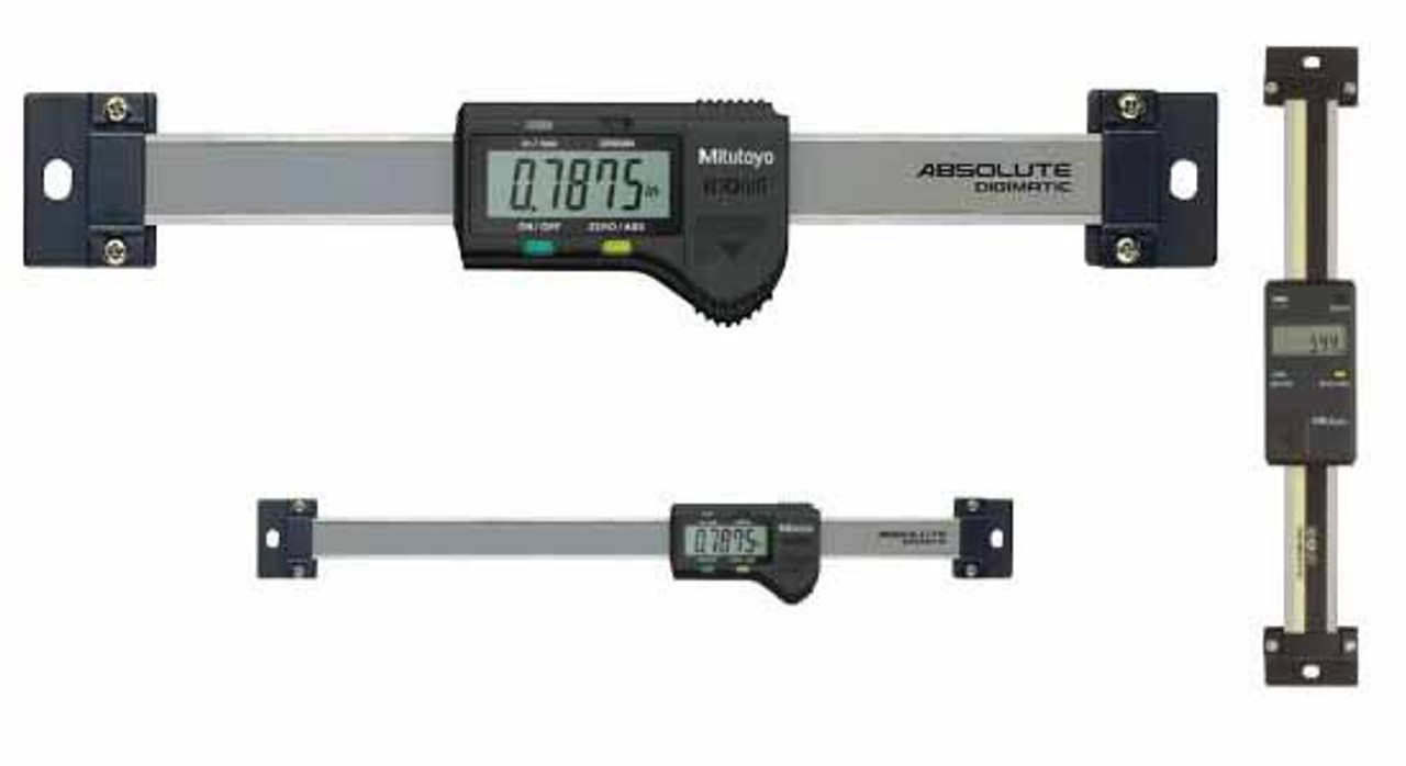 nombre de la marca partes Avanzar Mitutoyo Absolute Digimatic Scale Unit, Series 572, Vertical, 8"/200mm -  572-592-10 - Light Tool Supply