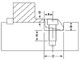 Mitee-Bite Tool Steel Blunt Edge M6 Pitbull Clamp - 56060