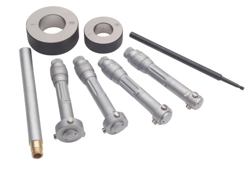Brown & Sharpe Intrimik Internal Micrometer Set, Range: 0.800" - 1.600", 4 Piece Set - 599-284