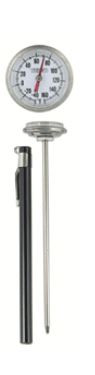 Pocket Thermometer, Dial, Range: -40°F to 160°F - 61-652-4