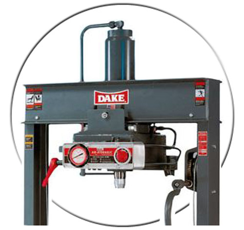 Dake Hydraulic Presses-Air Operated Workheads - 6-451 Dake Hydraulic Presses-Air Operated Workheads - 6-451