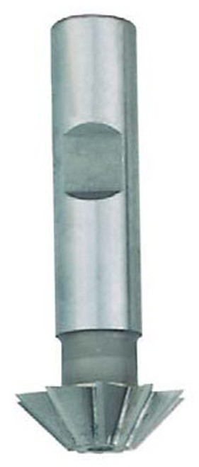 HSS Single Angle Shank Type Chamfer Cutter, 45°, 1-1/2" dia, 3/4" shank - 65-225-5