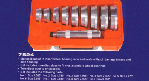 Astro Bearing Race & Seal Driver-Master - 7824