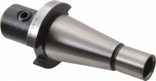 Interstate - 3/8 Inch Hole Diameter, 1/2-13 Drawbar Thread NMTB30 Taper Shank End Mill Holder - 69-285-5