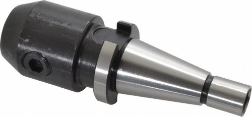 Interstate - 3/4 Inch Hole Diameter, 1/2-13 Drawbar Thread  NMTB30 Taper Shank End Mill Holder  - 69-288-9