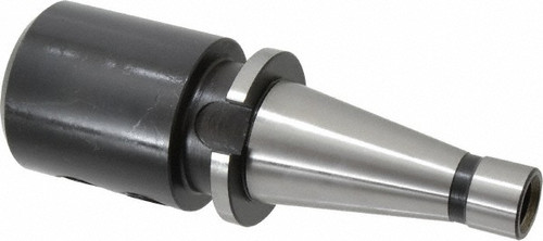 Interstate - 1-1/4 Inch Hole Diameter, 5/8-11 Drawbar Thread  NMTB40 Taper Shank End Mill Holder - 69-298-8