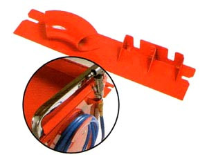 SUNEX Air Tool and Hose Rack Accessory for Service Cart - 8027