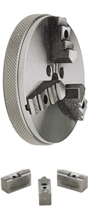 SPI  Ultra Short 3 Jaw Scroll Chucks - 70-227-4