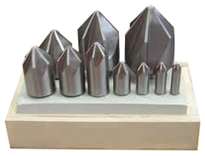 M-42 Cobalt Chatterless Countersink Set, 8 pc., 82° - 70-768-7
