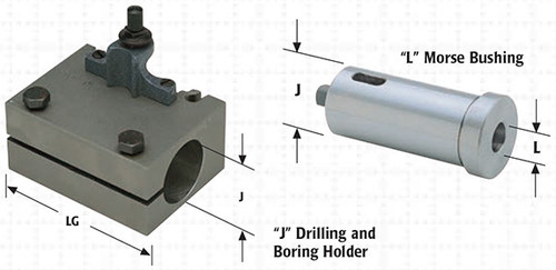 SPI Swiss Multiquick "L" Morse Bushing, Size E & B, MT 4 - 71-264-6