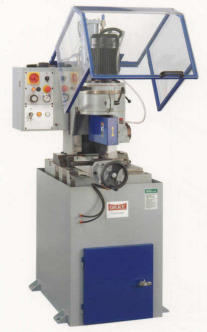 Dake Euromatic 370S Semi-Automatic Post Cold Saw, Ferrous Head, 440V 3-phase - 76200-4