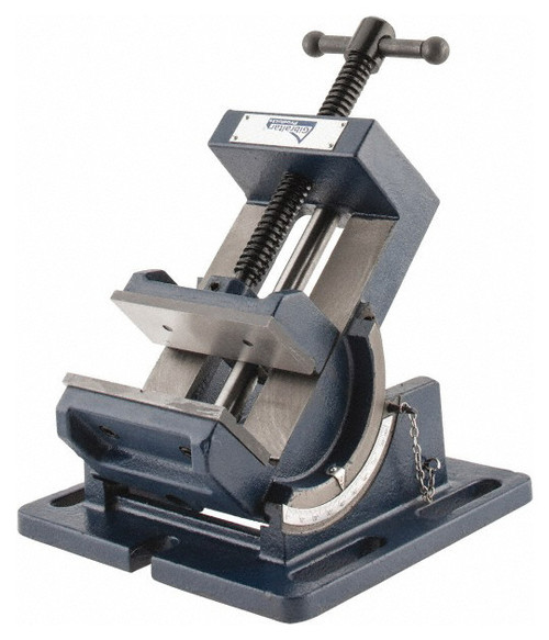 Gibraltar Cradle Style Angle Vise, 4" Jaw Width, 4" Opening - 76-585-9