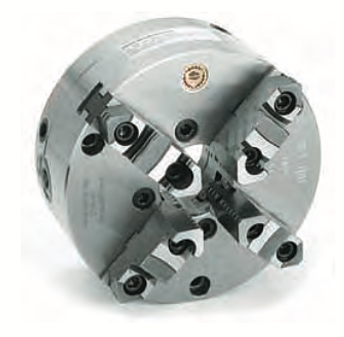 Bison 4-Jaw 2Pc. Set-Tru Scroll Chuck Hard Reversible Jaw 8" Dia. - 7-847-0800 Bison 4-Jaw 2Pc. Set-Tru Scroll Chuck Hard Reversible Jaw 8" Dia. - 7-847-0800