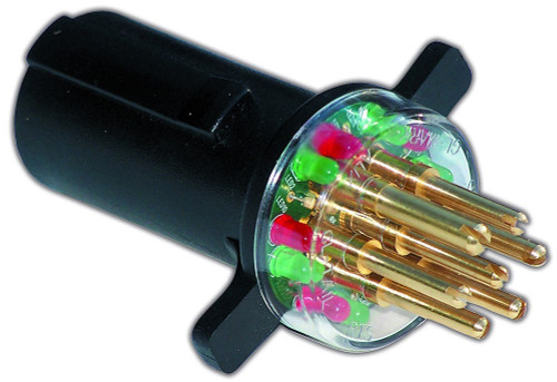 IPA 7 Round Pin Tractor Trailer Circuit Tester - 7865L IPA 7 Round Pin Tractor Trailer Circuit Tester - 7865L