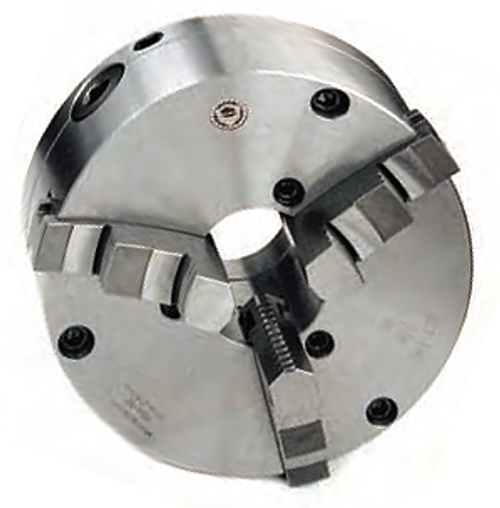 Bison 3-Jaw Set-Tru Scroll Chuck Hard Solid Jaw 6-1/4" Dia. - 7-866-8060 Bison 3-Jaw Set-Tru Scroll Chuck Hard Solid Jaw 6-1/4" Dia. - 7-866-8060