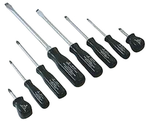 Sunex 8 Piece Professional Black Screwdriver Set - 9800 Sunex 8 Piece Professional Black Screwdriver Set - 9800