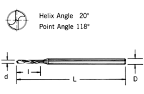 SPHINX® Drills: SPIREC Micro Drill - 81-559-7