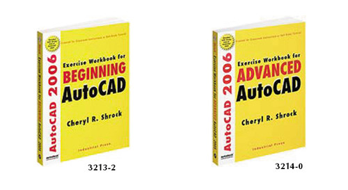 AUTOCAD EXERCISE WORK BOOKS ~ 2006 The Perfect Self-Study or Class Room Tutorial - 8215-2
