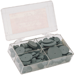 Rubberized Abrasives: Small Wheel Kit K-10 - 88-164-9