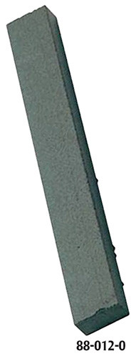Rubberized Abrasive Rectangular Stick R-06, Medium Brown, 6" Length, 1" x 3/8" Size - 88-214-2