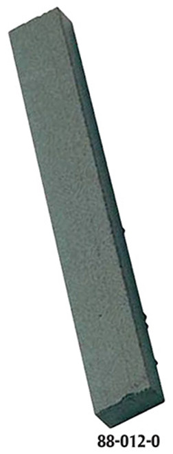 Rubberized Abrasive Rectangular Stick R-08, Extra Fine Blue, 6" Length, 1" x 1/2" Size - 88-615-0