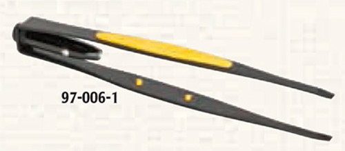General Illuminated Tweezers, Serrated Blunt Tip - 97-006-1 General Illuminated Tweezers, Serrated Blunt Tip - 97-006-1