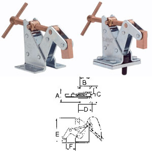 Kant Twist Fixture Clamps - Quick-Acting - 98-155-5