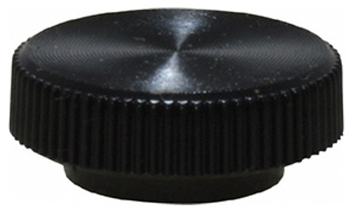 Press Fit Thumb Screw Knobs, Black Knurled Knobs 1000 Piece Set, #10 Screw Size, 5/8" Head Dia - 99-050-7