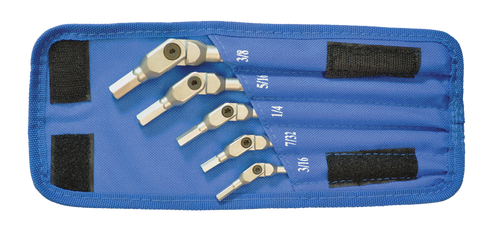 Bondhus Hex Pro Pivot Head Wrenches 8 Piece Set - 00017