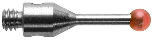 Renishaw Styli, M2 Ø2 mm Ruby ball, Stainless Steel Stem, L 10 mm, EWL 6 mm - A-5000-7807