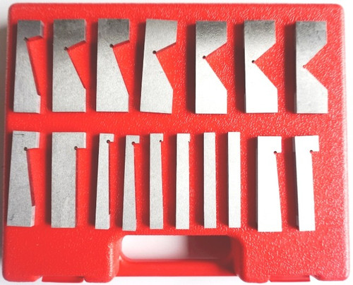 Precise 17 Piece Angle Block Set In Fitted Case - ABS-170