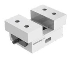 Gressel C2 Centric 125 Vise w/ Aluminum Jaws (5 inch) - AJ-C2-125-L-300