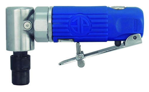 Astro Pneumatic 1/4 Medium Die Grinder with Safety Lever, Rear Exhaust,  Japan Bearings, 22,000 RPM - T210 - Light Tool Supply
