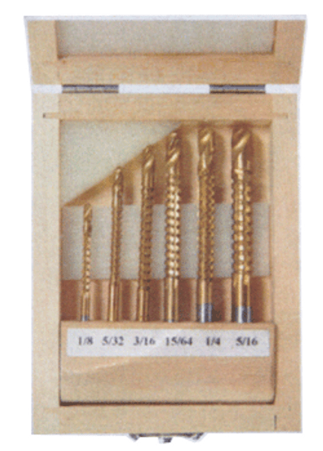 Astro Pneumatic 6PC High Speed Steel Saw Drill Set - AP9458