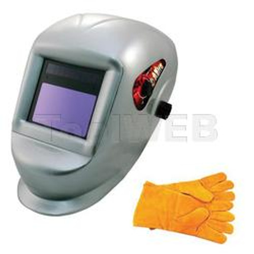 Astro Pneumatic Auto-Darkening Welding Helmet w/ Bigger Observation Window - AST8077SE